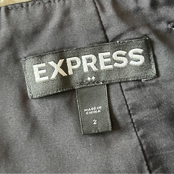 Express black mini skirt womens size 2 date event party night out - Picture 2 of 9